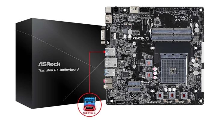 Asrock håller låg profil med experimentellt Mini ITX-moderkort till AMD Ryzen