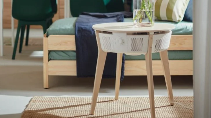 IKEA utökar smarta hemmet med luftrenande bord