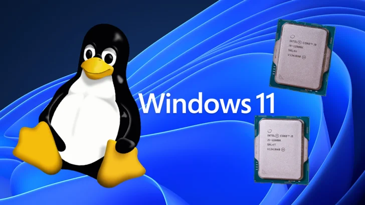 Linux presterar sämre än Windows 11 tillsammans med Intel "Alder Lake"