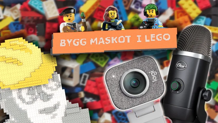Skapa din egen Lego-maskot med Logitech