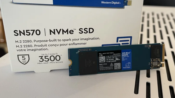 Testpilot: WD Blue SN570 1 TB – bra prestanda till bra pris