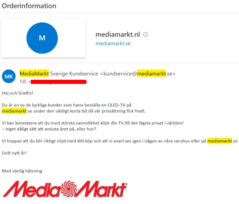 Uppgift: Media Markt lämnar Sverige