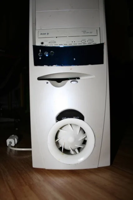 Super kylning, första datorn.