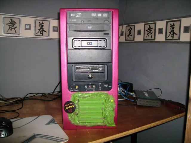 Omgjord HP dator (Fjortis)