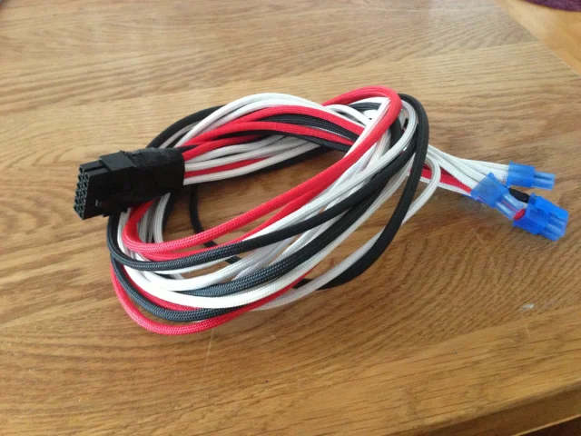 paracord sleeving be quiet PSU