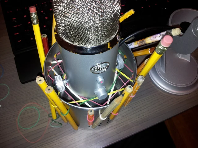 Ikea - Shockmount för mikrofon (Blue Yeti)