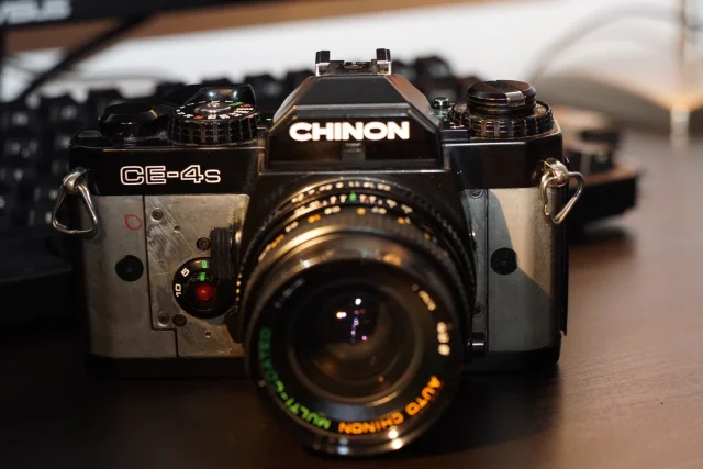 Retro kamera pimpning CHINON CE-4s