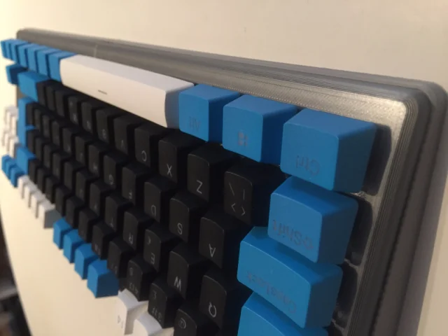 3D Printat mekaniskt tangentbord