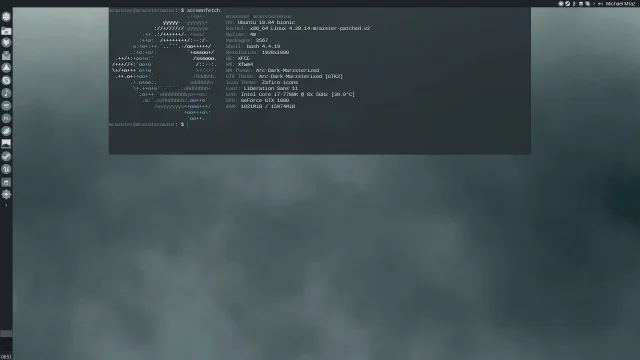 Linux desktop 190322