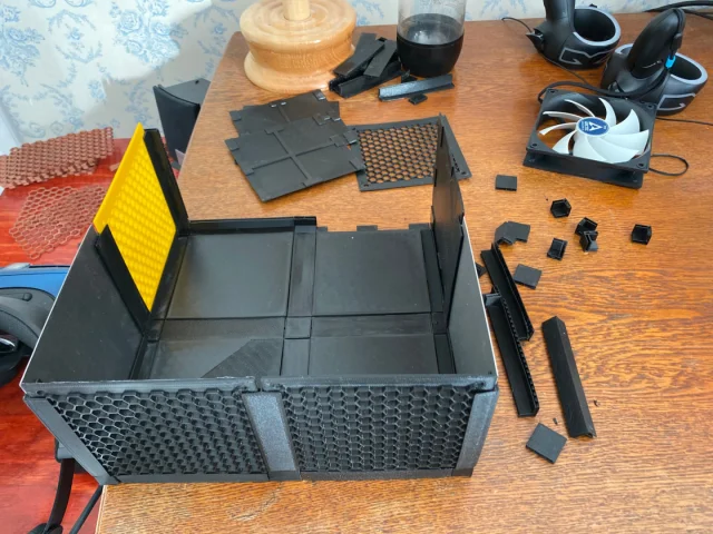 Fullt modulärt Chassie med hjälp av 3D-skrivare