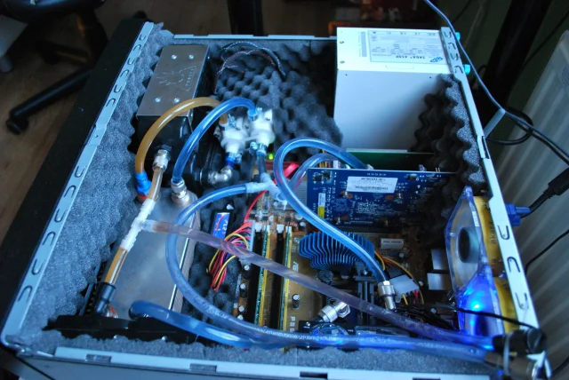 Värmeväxlarkyld Dator