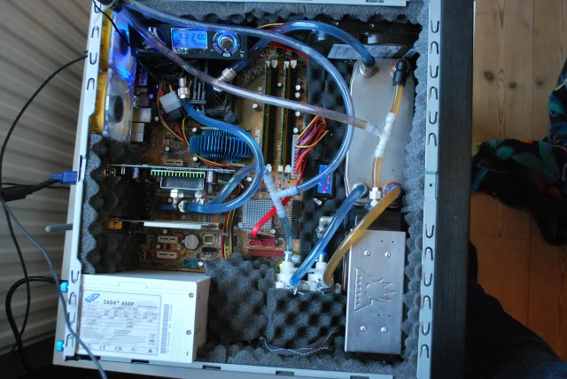 Värmeväxlarkyld Dator